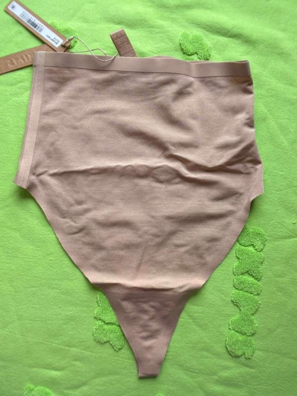 🧱 ✨ SKIMS Seamless Sculpt High Waisted Thong | Clay | S | NWT 🦾 ☁️
